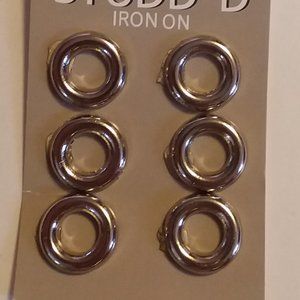 Circle Iron On Studds